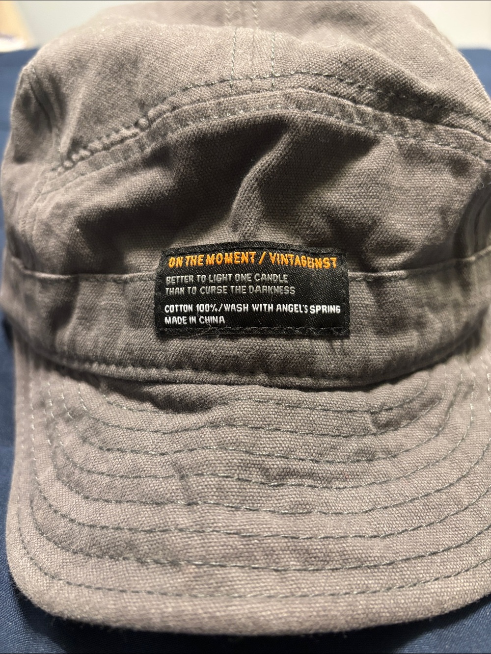 Vintage-Inspired Men's Cotton Cap - Picture 8 of 8